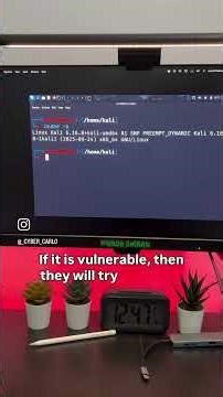 First commands a hacker execute in your system.