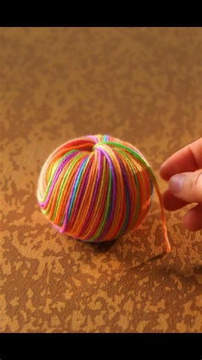 The Impossible Yarn Loop! 🧶✨ Most Satisfying AI Art! #Shorts