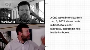 Video appears to show McCarthy inside Luntz’s apartment while participating in focus group