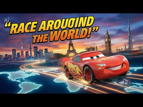 Lightning McQueen: Race Around the World 🌍🚗 | Pixar Cars Story