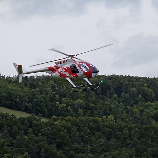 Hughes 500 - Alain Koller - Vol du 13 septembre 2025 #aviation#helicopter