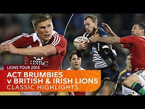 ACT Brumbies v British & Irish Lions | Lions Tour 2013 Highlights