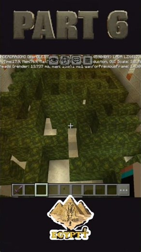 Exploring Minecraft Pyramids: Discover Hidden Treasures #shorts