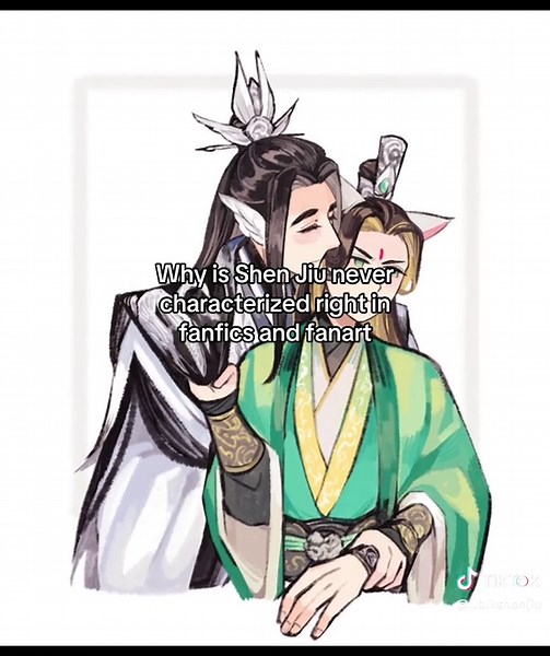 Anything that portrays Shen Jiu as submissive, a ‘house wife’, or ‘passive wife’ automatically gets the creator blocked idc idc || #mxtx #svsss #shenjiu #fypシ #xyzbca