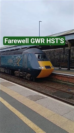 Goodbye GWR HST's!!!! #railway200 #train #tgg #gwr #hst #ob #railway #trainspotting #trains #class43