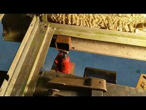 GMC Motorhome 12 (body support install)