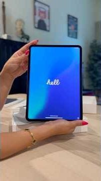 Ipad M4 11 inch 1TB space black Nano texture glass & Magic Keyboard with Smart Folio cover unboxing