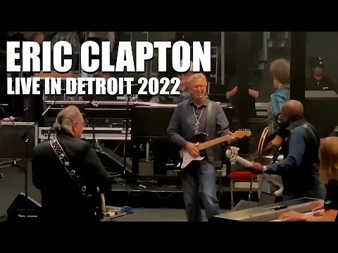 ERIC CLAPTON [FULL SHOW] Little Caesar’s Arena in Detroit, Michigan on Sept. 10, 2022