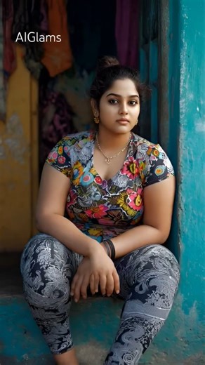 ✨🌸 Charm Multicolor Printed Top – Black Leggings Clean Ethnic Elegance For Modern Women | #AG