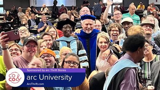 Support arc Thrift Stores and arc University