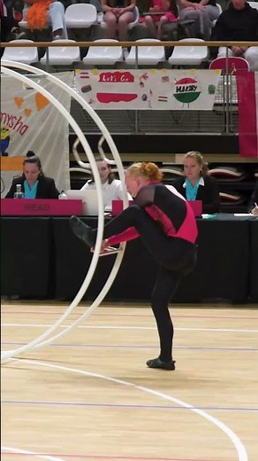 Commanding Artistic Wheel Gymnastics Performance at the 2024 World Championships