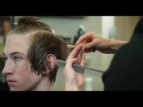 Medium Men's Razor Haircut