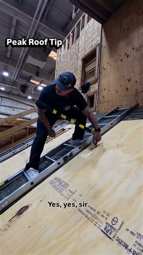🔥 Vertical Ventilation on a Peaked Roof | Firefighter Roof Tips