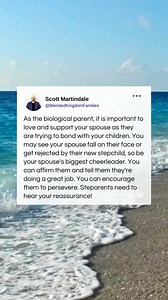 Becoming a stepparent is a huge adjustment. Keeping track of each stepchild’s favorite toy, food preferences, favorite music, pet peeves, and unique needs can feel overwhelming. The biological parent can play a pivotal role in the success of stepparent/stepchild bonding. Encouraging your spouse as they learn and grow (and sometimes blow it) can make all the difference. How do you encourage your stepparent spouse? Share with us! Be blessed in all that you do! #blendedkingdomfamilies #blendedfamil