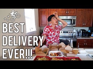 EPIC POSTMATES MUKBANG - BRETMANROCK