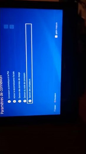 Comment supprimer un compte sur ps4