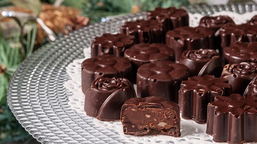 Chocolats de Noël faits maison faciles