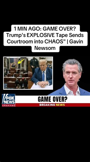 Trump's Explosive Tape Causes Courtroom Chaos