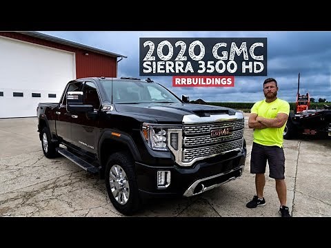 2020 GMC Sierra 3500 Denali Walk Around with RR Buildings