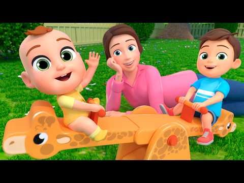 Skip to My Lou! Backyard Playground | Newborn Nursery Rhymes & Kids Songs