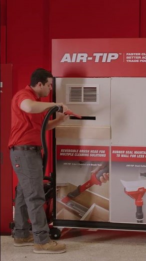 AIR-TIP™ 3-in-1 Crevice and Brush Tool