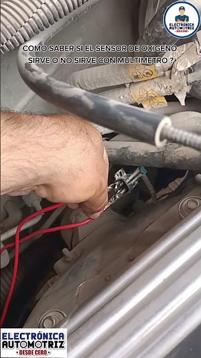 HOW TO TEST THE OXYGEN SENSOR TO SEE IF IT WORKS #learnmechanics #homemechanics #mechanics