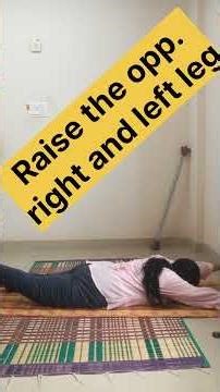 “Back Pain Relief – Simple Lying Down Exercise!”2. “Do This Lying Down Exercise for Strong Back!”