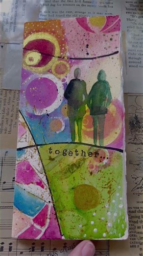 Make Your Own Greeting Cards Using Your Mixed Media Visual Journaling Techniques