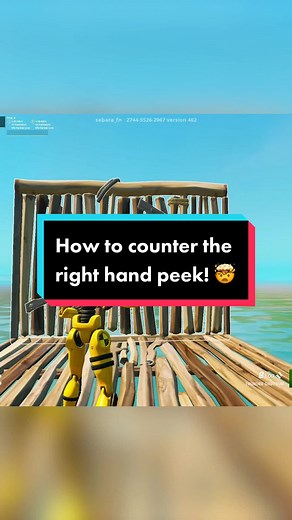Countering the Right Hand Peek in Fortnite