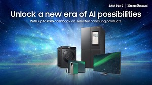 40 reactions | Unlock a new era of AI possibilities with up to €385 cashback on selected Samsung products. Samsung AI simplifies everyday life. From Galaxy phones, tablets, TVs, soundbars, refrigerators, washing machines, ovens and vacuum cleaners. Plus, get a €200 Harvey Norman Gift Card when you purchase two selected Samsung products. Shop online or in-store now. T&C’s Apply. | Harvey Norman Ireland | Facebook