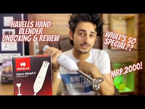 Havells Hand Blender Duro Blend-S Unboxing & Review | Electrical Unboxing