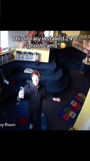 Why This Library Set Up 24/7 “Ghost Cams”