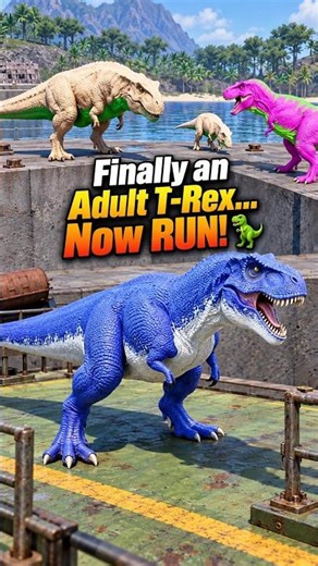 Finally an Adult T-Rex… Now RUN! 🦖