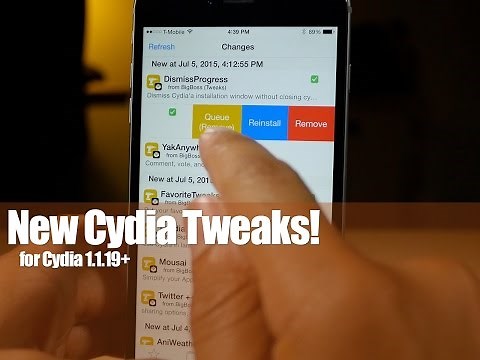 New Cydia Tweaks - an improved Cydia experience?