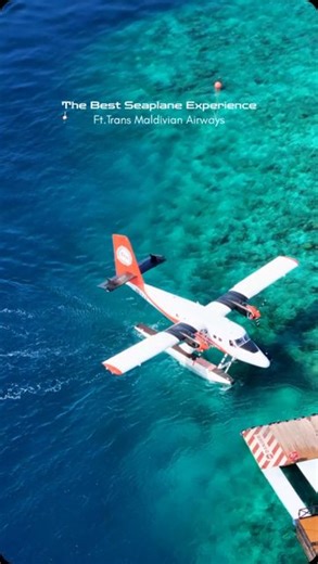 Suvam Sahoo | Travel Creator on Instagram: "First seaplane ride with @transmaldivian and it was nothing short of breathtaking! ✈️ From water to sky, this was an experience like no other. The Maldives looks even more magical from above! ✨ . . . . . [Luxury Destination, Luxury Travel, Maldives, Maldives Resorts, Sea Plane, Drone Shot] #TransMaldivianAirways #SeaplaneAdventure #Maldives #IslandHopping #AerialDreams #TravelWithUs #BucketListTravel #Wanderlust #ExploreMaldives"