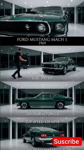 1969 Ford Mustang Mach 1 – The Legend That Never Gets Old 🔥