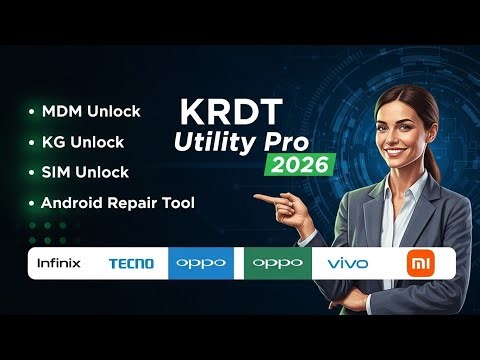 KRDT Utility Pro 2026 | All in One Android Unlock & Repair Tool | MDM KG SIM Unlock Free