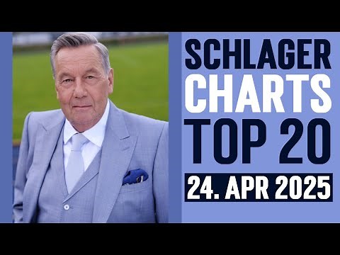 Schlager Charts Top 20 - 24. April 2025