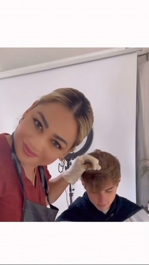 Scruples has the only color system you’ll ever need! 🤩 Artist: @dorene_kersey Color placement: Randomly Painted roots with Color Art Fresh 5N Backroads to increase the look of natural looking depth in between teasy- lights Teasy-Lights: Power Blonde Blonde Tone: Color Art Fresh 9BT Arctic Avalanche 9N Oasis clear #scrupleshair #colorartfresh #powerblonde #teasylights #highcontrast #highperformance #haircolorspecialist #scrupleseducator #hairartist #menhaircolor #beforeandafter | Scruples Hair C