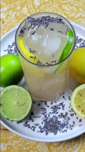 How To Make Lavender Lime Lemonade