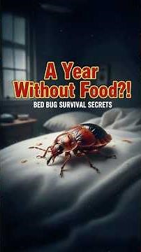 This Tiny Bug Can Live a Year With No Food!