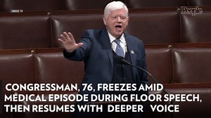 Congressman, 76, Freezes amid Medical Episode During Floor Speech, then Resumes with Deeper Voice