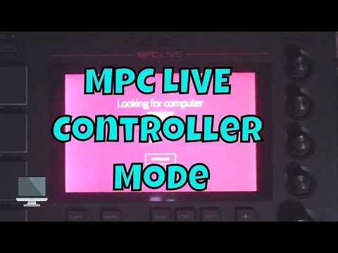 MPC LIVE Connecting to Computer for the First Time (Controller Mode)