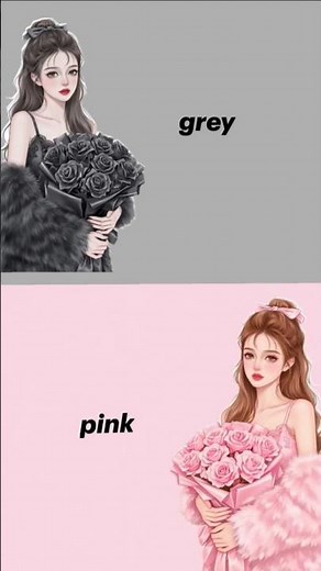 Grey Vs Pink Choose your favorite color 😍#viral #viraltrend #fashion #dress # #classylook