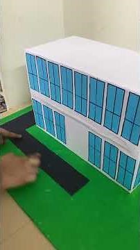 How to Make a Hospital Model | Science Fair Project 🏥 | School Project Ideas #ytshorts #trending