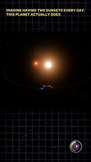 This planet has really 2 Suns