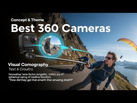 TOP 5 Best 360 Cameras 360° Filming Made Easy — These Cameras Make Everyone Look Like a Pro 🎬