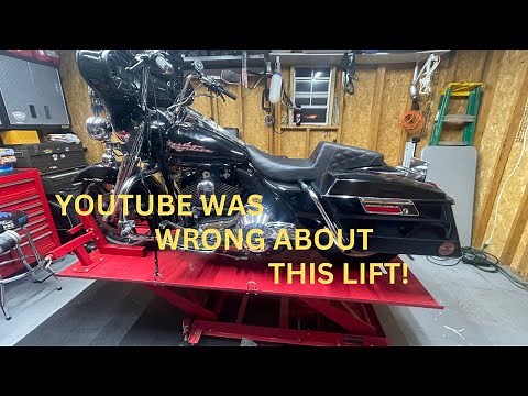 "Is this the Ultimate Garage Tool?: Harbor Freight Motorcycle Lift Review