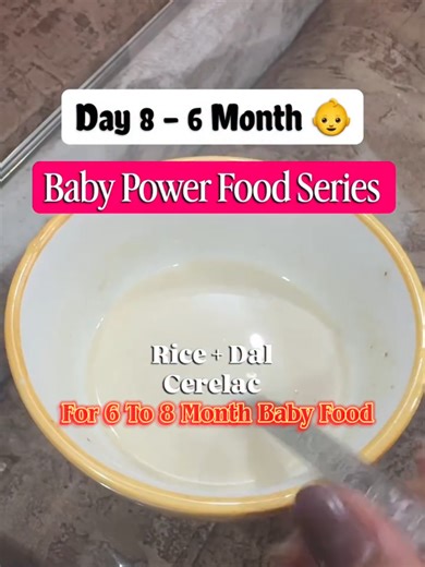 Nutritious Dal Rice Mixer Cerelac Recipe for Babies