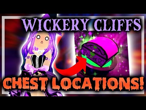 WICKERY CLIFFS 2022 **CHEST LOCATIONS!** || ROYALE HIGH HALLOWEEN
